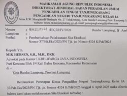 PN Tanjung Karang Siap Eksekusi Aset Darussalam Cs, Kuasa Hukum: Putusan MA Harus Dijalankan