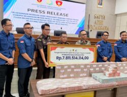 Pulihkan Keuangan Negara, Kejaksaan Tinggi Lampung  Eksekusi Uang Pengganti Rp7,8 Miliar dalam Perkara Korupsi Tol Terpeka