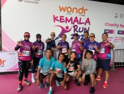 Kapolda Lampung Pimpin Ratusan Personel dan Bhayangkari Polda Lampung Ikuti Kemala Run 2026
