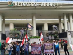 Tak Percaya Kejati Lampung!! Massa Geruduk Kejagung ” Skandal’ PSDA Lampung Minta Diambil Alih