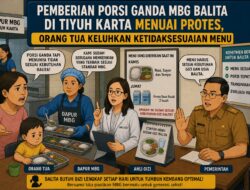 Program Makan Bergizi Gratis (MBG) untuk balita di wilayah Tiyuh Karta memicu polemik