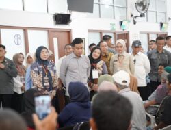 Walikota Eva Dwiana Mendampingin Wapres RI Gibran Dalam Kunjungan Ke Bandar Lampung