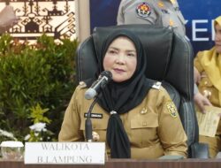 Wali Kota Bandar Lampung Hj.Eva Dwiana Menghadiri konferensi Pers Pengungkapan Kasus Tindak Pidana Perdagangan Orang (TPPO)