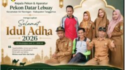 Dalam Suasana Penuh Khidmat Menyambut Hari Raya Idul Adha 1447 Hijriah / 2026 Masehi, Pemerintah Pekon Datar Lebuay