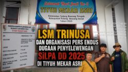 LSM Trinusa dan Organisasi Pers Endus Dugaan Penyelewengan SiLPA DD 2025 di Tiyuh Mekar Asri