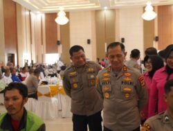 Bakti Sosial Hari Bhayangkara ke-80, Polda Lampung Gelar Sunatan Massal dan Bagi Sembako