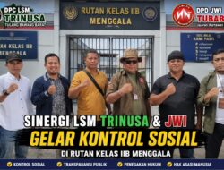 Sinergi LSM TRINUSA dan JWI Gelar Kontrol Sosial di Rutan Kelas IIB Menggala