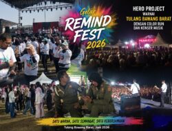 Gelar Remind Fest 2026, Hero Project Warnai Tulang Bawang Barat dengan Color Run dan Konser Musik