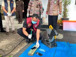 Kejari Lampung Barat Musnahkan Barang Bukti 31 Perkara Inkracht, Kasus Narkotika Masih Mendominasi