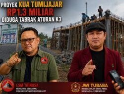 Proyek Pembangunan Gedung Balai Nikah KUA Tumijajar Rp1,3 Miliar tahun anggaran 2026 Disorot LSM TRINUSA dan DPD JWI Tubaba Terkait Pelanggaran Regulasi K3
