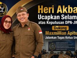 Heri Akbar Ucapkan Selamat atas Keputusan DPN-JWI, Dukung Maxmillian Apituley Jalankan Tugas Ketua Umum