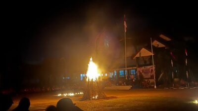 Pawai Obor, Api Unggun dan Ulang Janji
