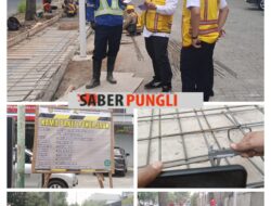 Proyek PU Kota Bandar Lampung Revitalisasi Trotoar Rp.21,7 Miliyar di Jalan Sultan Agung Terindikasi Menyimpang