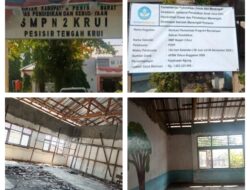 Revitalisasi SMPN 2 Krui Rp1,6 Miliar Kian Disorot, Kepala Sekolah Jawab Soal Media, Substansi Proyek Dipertanyakan