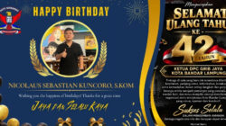Segenap Pengurus Ucapakan Selamat Ulang Tahun Kepada Ketua DPC GRIB JAYA Kota Bandar Lampung