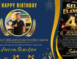 Segenap Pengurus Ucapakan Selamat Ulang Tahun Kepada Ketua DPC GRIB JAYA Kota Bandar Lampung