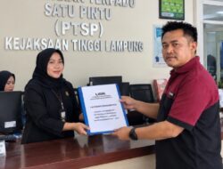 LIDIK Gebrak Kejati, Laporkan BPBD Provinsi Lampung, Temuan BPK Rp5,58 Miliar hingga Dugaan Masalah Proyek 2026