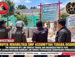Tim Gabungan Tindak Lanjuti Temuan Pembangunan SMP Islam Assuniyyah