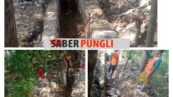 Lapor Bunda Eva” Proyek Drainase di Jalan Sultan Haji Kota Sepang, Diduga Kuat Gunakan Material Batu Bekas, dan Tidak Ada Papan Informasi