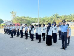 Awali Hari dengan Apel, Lapas Narkotika Karang Intan Tekankan Tanggung Jawab dan Komunikasi