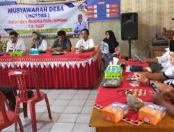 Musdes Pekon Sinarsemendo Tetapkan Lima Prioritas Pembangunan 2027, Warga Dorong Transparansi dan Kebersamaan
