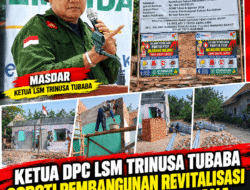 DPC LSM TRINUSA Tubaba Soroti Revitalisasi TK Melati 3 Tirta Kencana, Tim Temukan Sejumlah Hal yang Perlu Diklarifikasi
